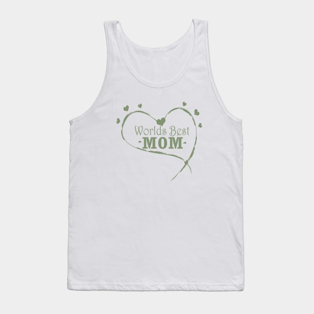 Worlds Best Mom Tank Top by Day81